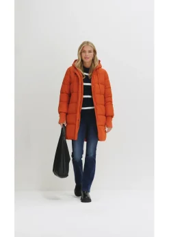 Abrigo acolchado funcional impermeable