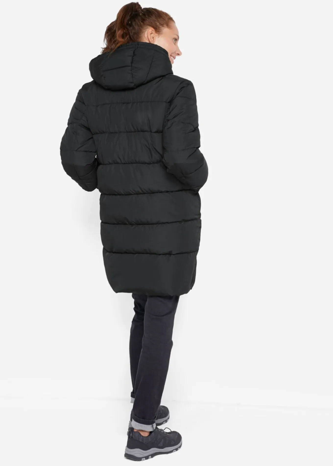 Abrigo acolchado funcional impermeable