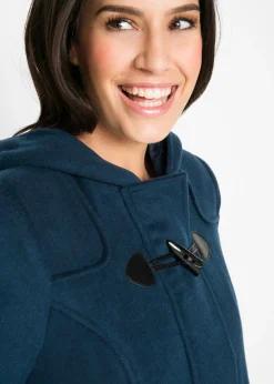 Abrigo con aspecto de lana