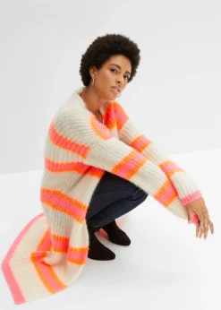 Abrigo de punto oversize