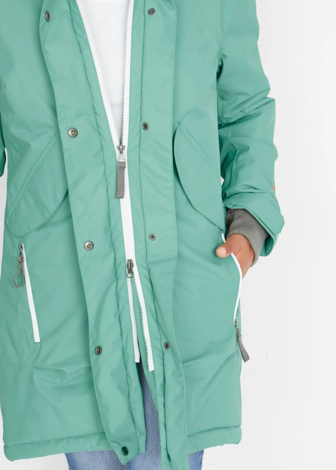 Abrigo funcional impermeable