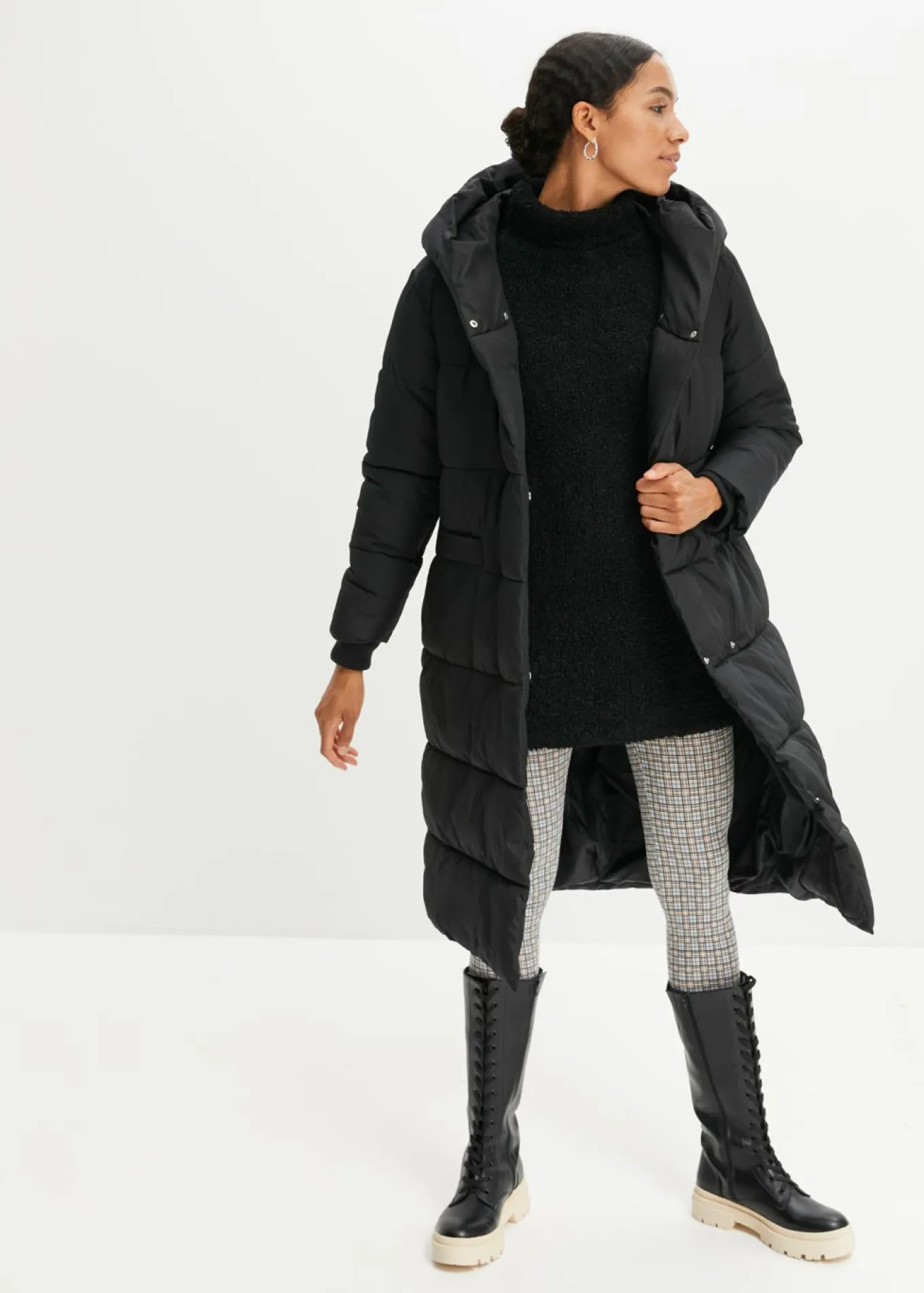 Abrigo guateado oversize