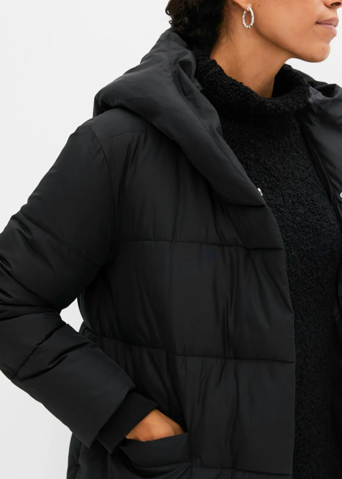 Abrigo guateado oversize