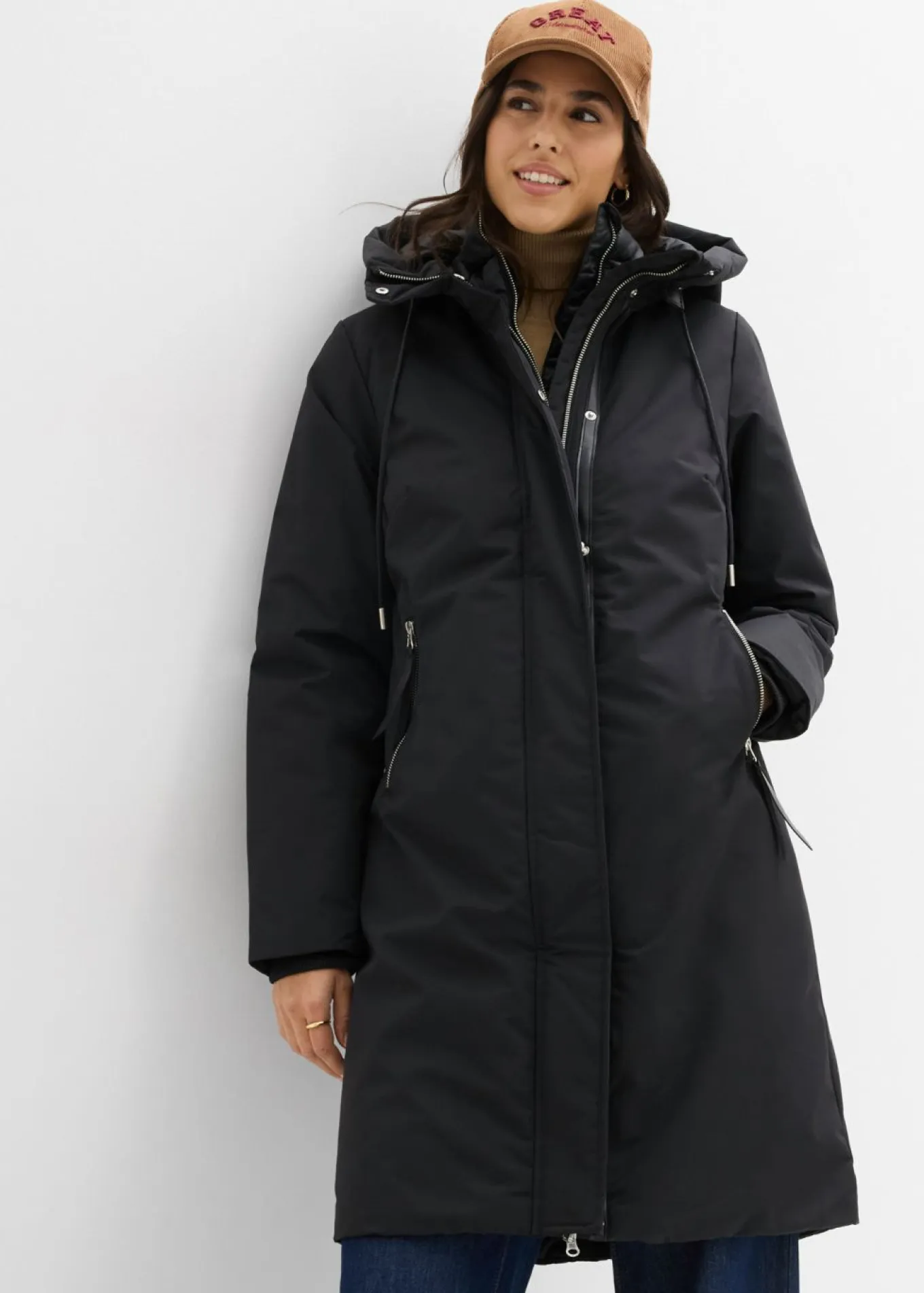 Abrigo impermeable 2 en 1 para exteriores