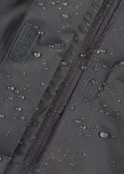 Abrigo impermeable para exteriores con pelo sintético