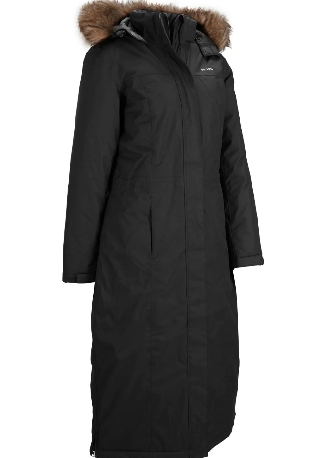 Abrigo impermeable para exteriores con pelo sintético