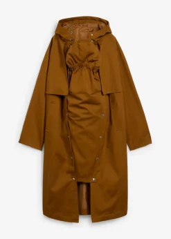 Abrigo premamá impermeable 6 en 1 con inserto de porteo y chaleco interior desmontable