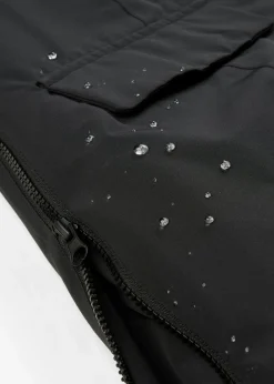 Abrigo premamá impermeable y cortavientos 3 en 1 con inserto de porteo