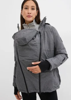 Agradable chaqueta premamá 3 en 1 y de porteo