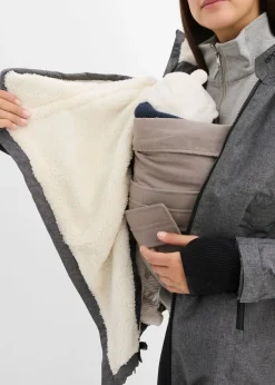 Agradable chaqueta premamá 3 en 1 y de porteo