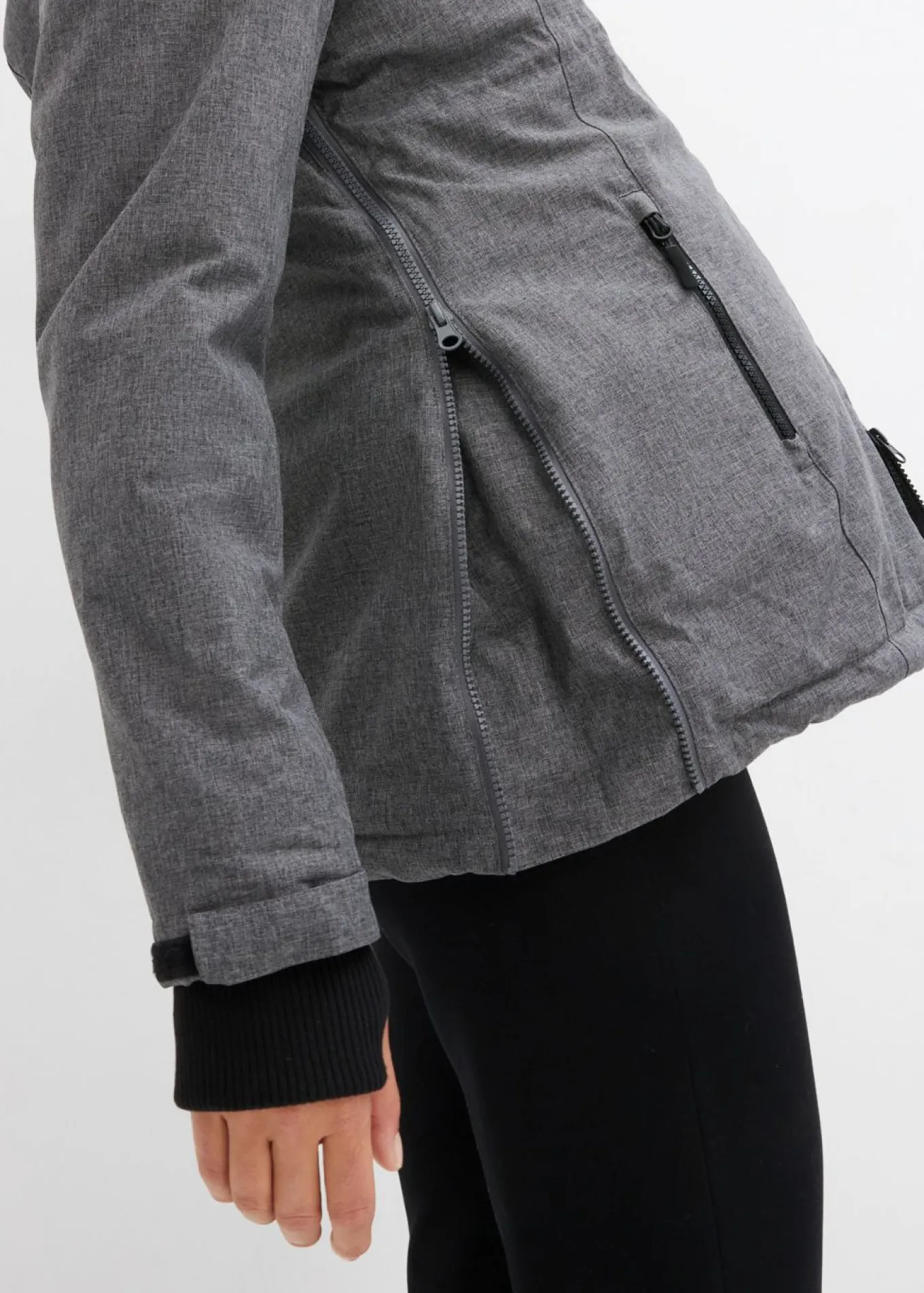 Agradable chaqueta premamá 3 en 1 y de porteo