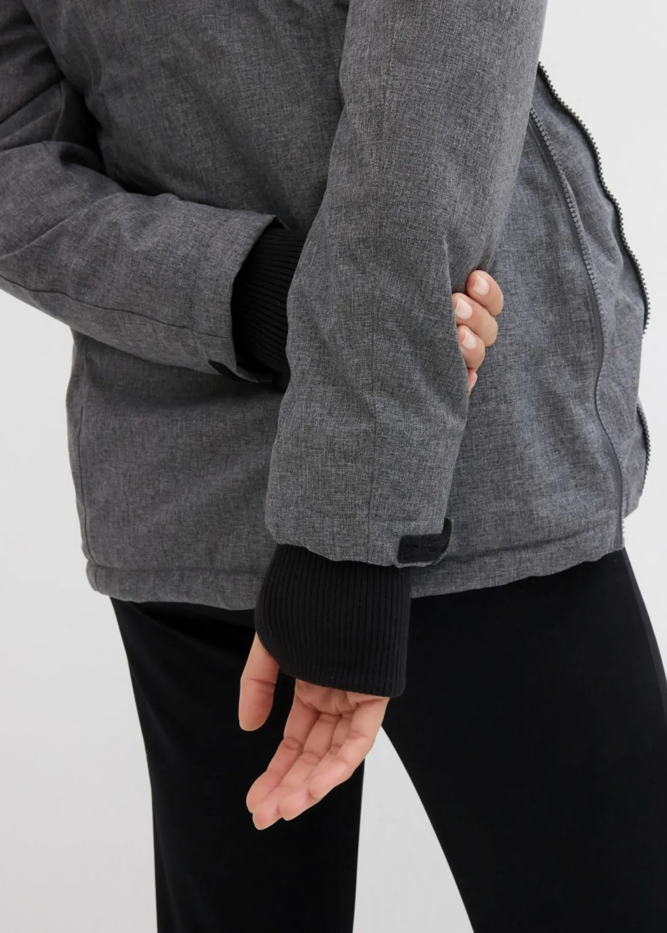 Agradable chaqueta premamá 3 en 1 y de porteo