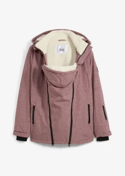 Agradable chaqueta premamá 3 en 1 y de porteo