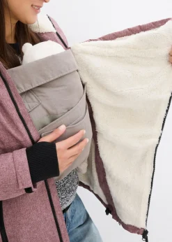 Agradable chaqueta premamá 3 en 1 y de porteo