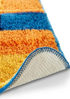 Alfombra de baño con diseño de colores