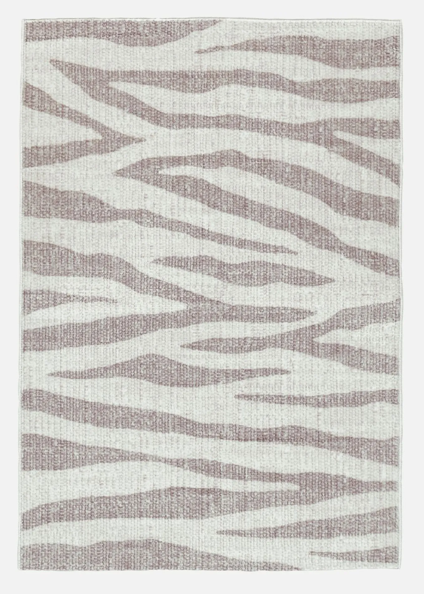 Alfombra de baño con estampado de cebra
