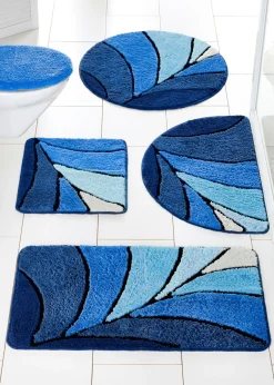 Alfombra de baño de pelo alto