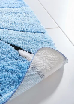 Alfombra de baño de pelo alto