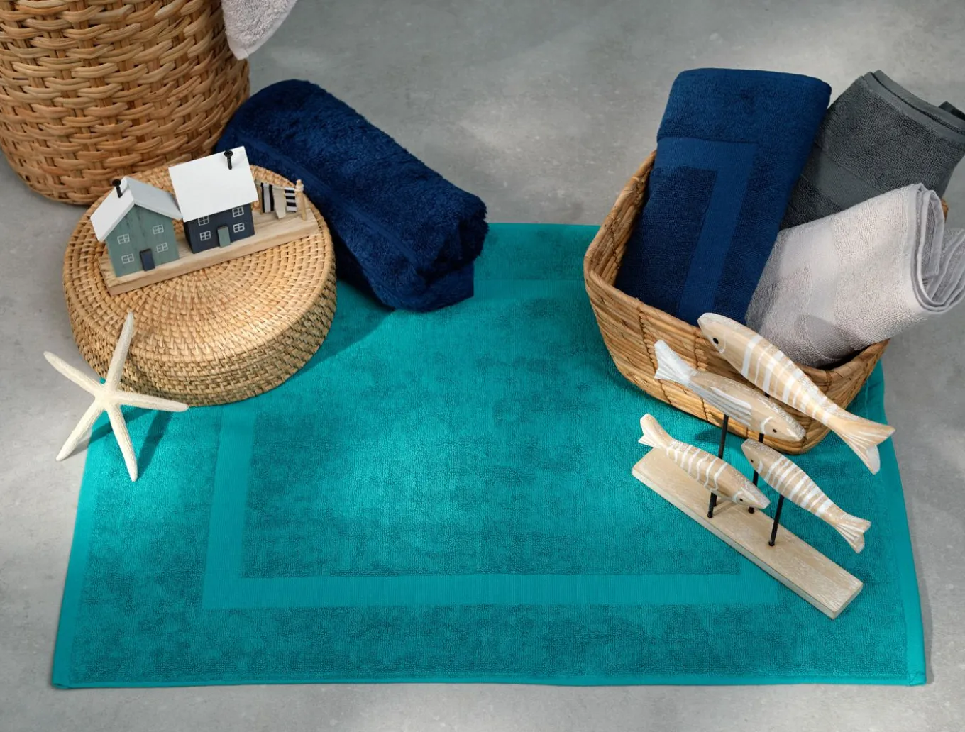 Alfombrilla de algodón para hotel (2 unidades)