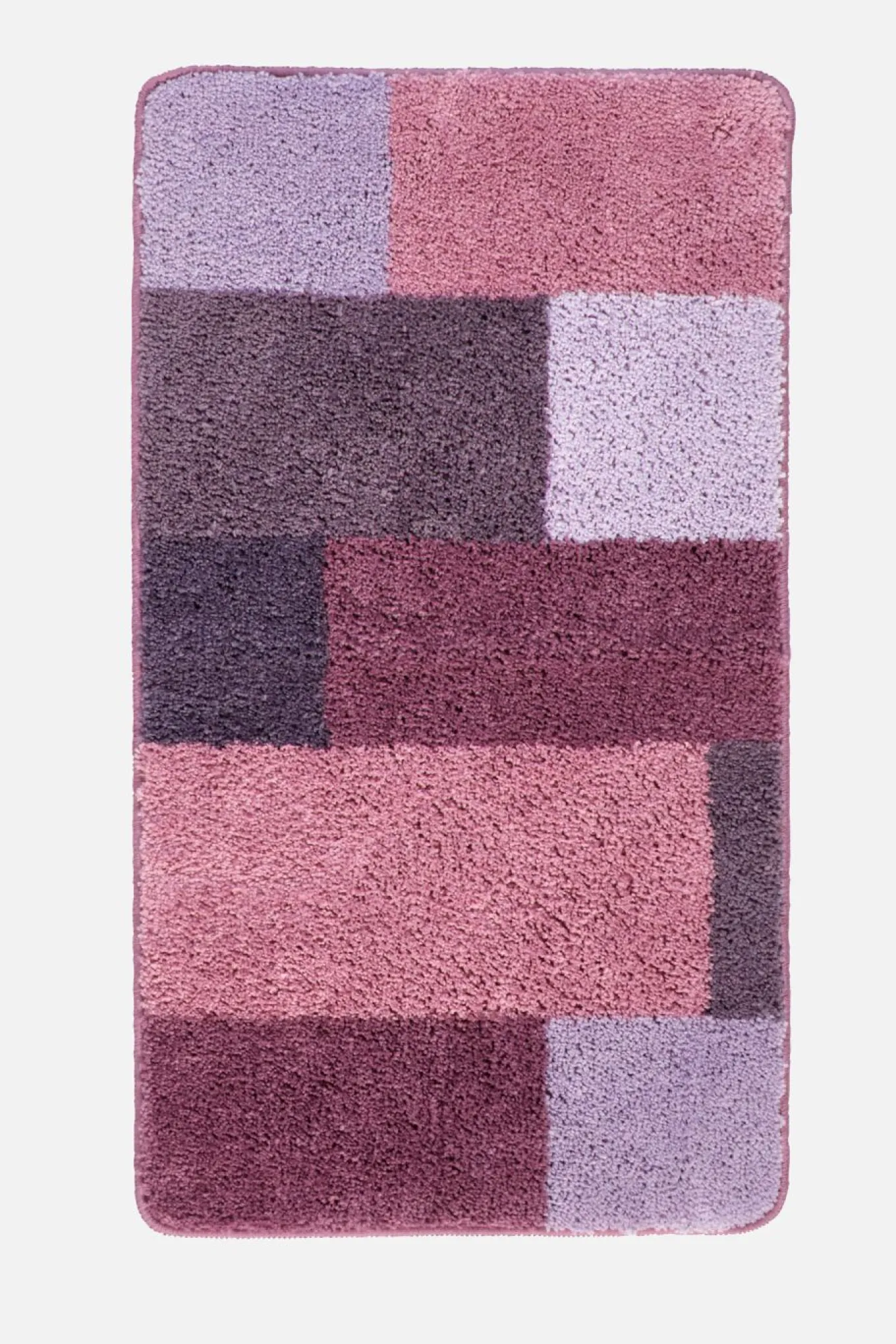 Alfombrilla de baño con colores pastel