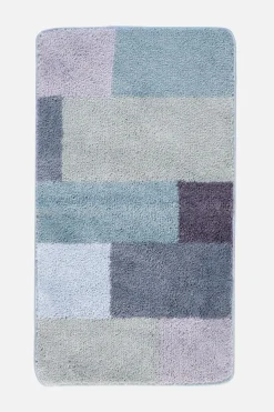 Alfombrilla de baño con colores pastel