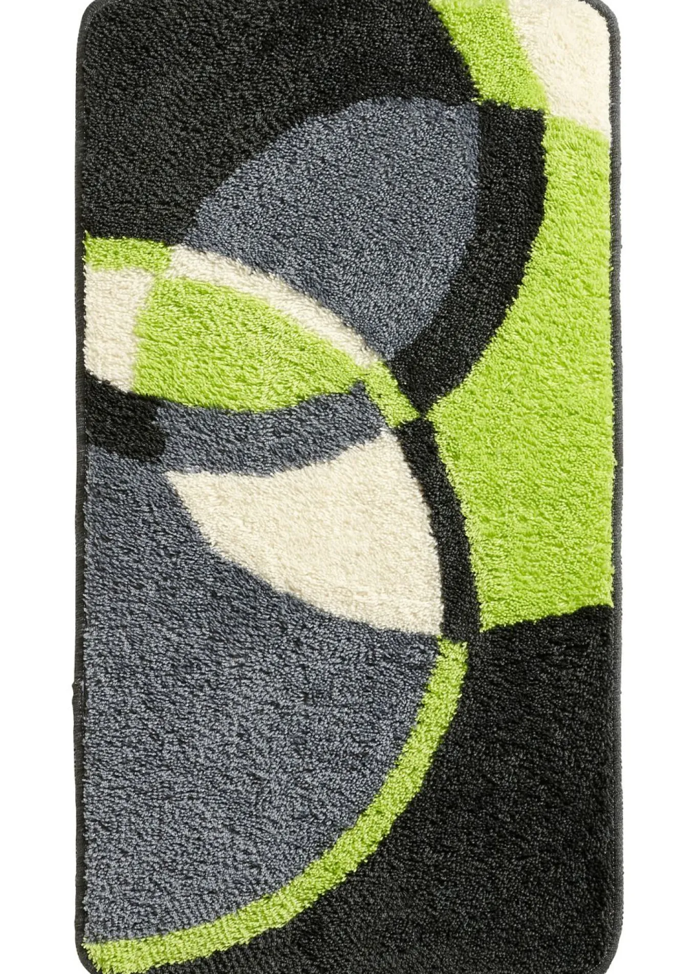 Alfombrilla de baño con círculos