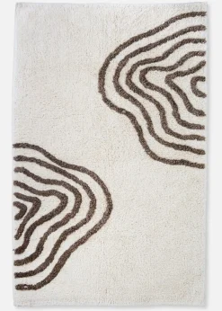Alfombrilla de baño con diseño gráfico
