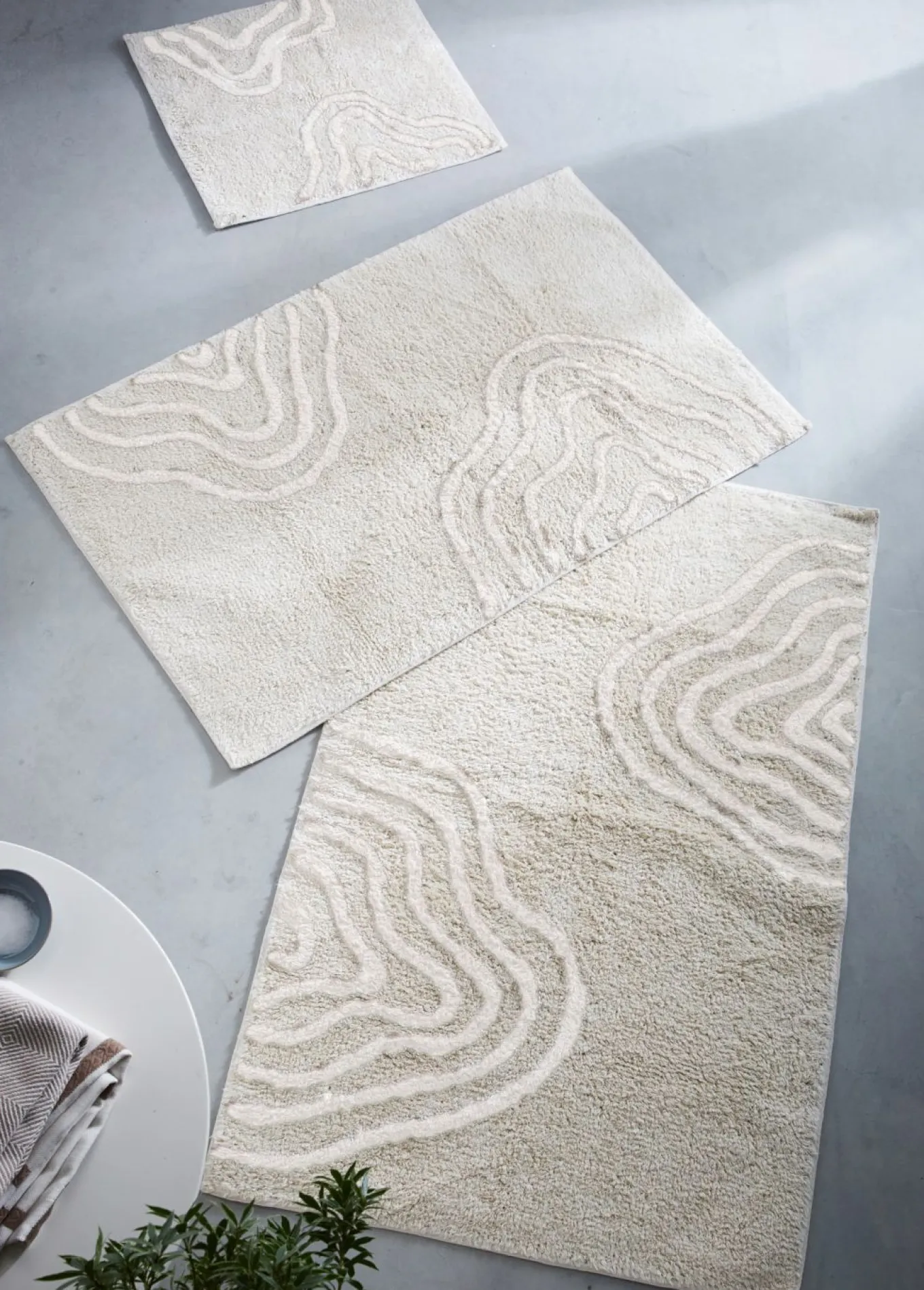 Alfombrilla de baño con diseño gráfico