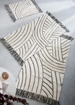 Alfombrilla de baño con diseño gráfico