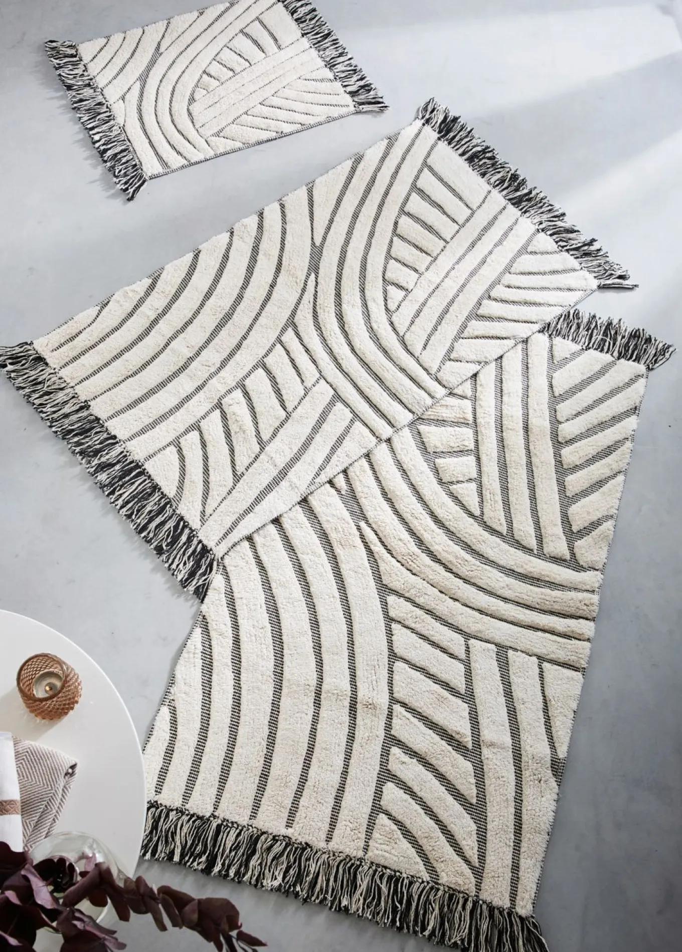 Alfombrilla de baño con diseño gráfico