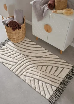 Alfombrilla de baño con diseño gráfico
