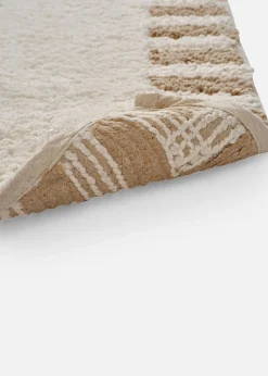 Alfombrilla de baño con diseño minimalista