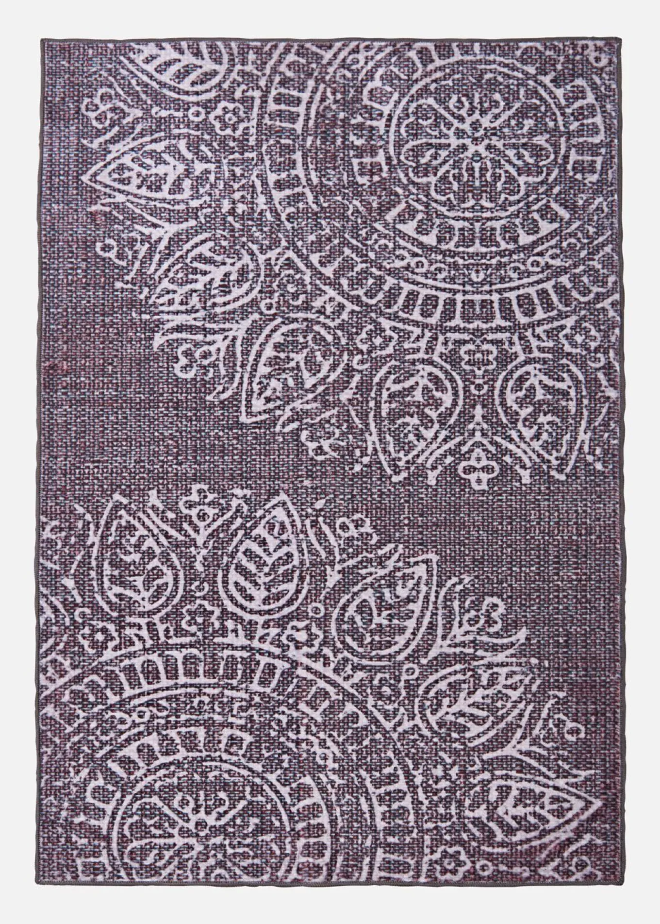 Alfombrilla de baño con diseño étnico