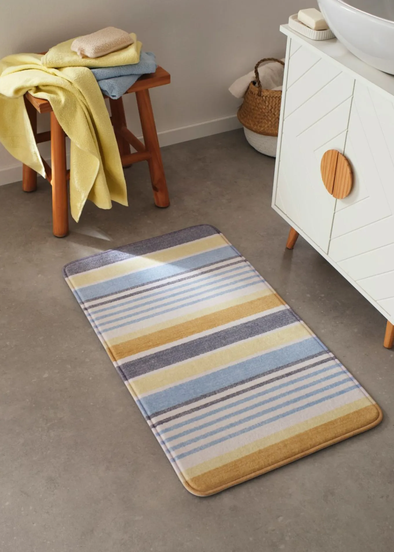 Alfombrilla de baño con espuma viscoelástica