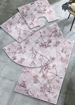 Alfombrilla de baño con estampado natural