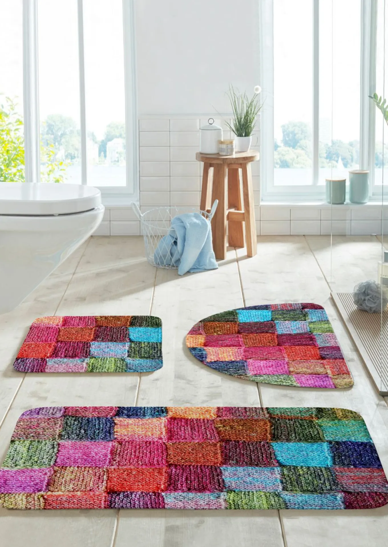 Alfombrilla de baño con espuma viscoelástica