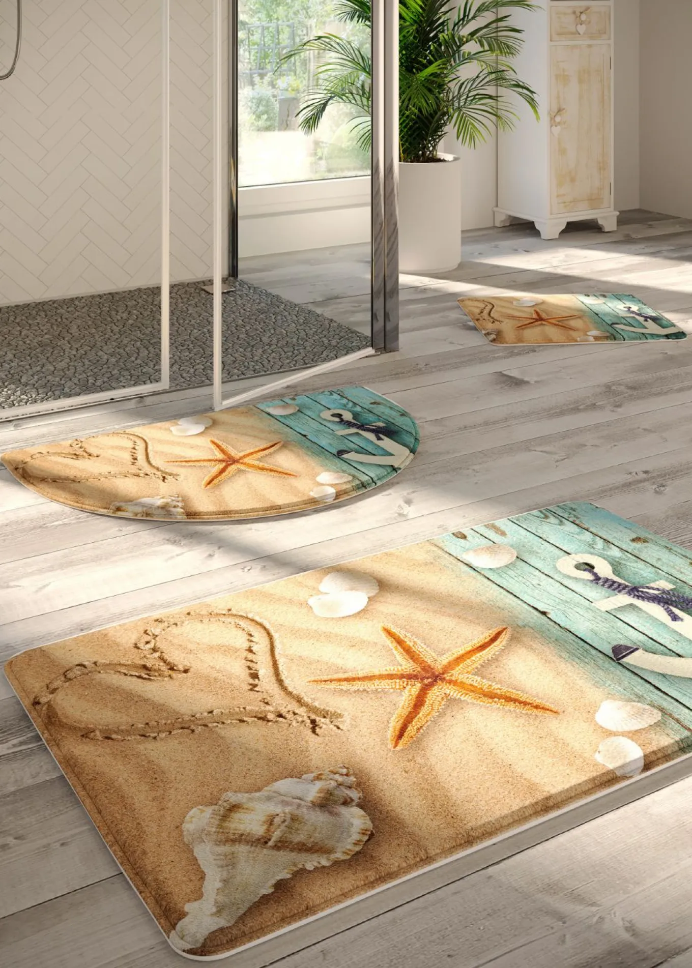 Alfombrilla de baño con espuma viscoelástica