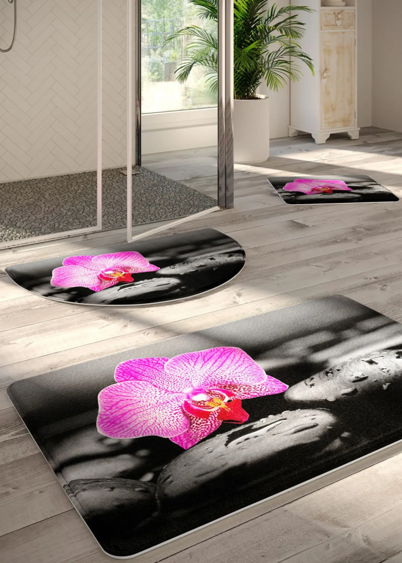 Alfombrilla de baño con espuma viscoelástica