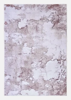 Alfombrilla de baño con estampado de mármol