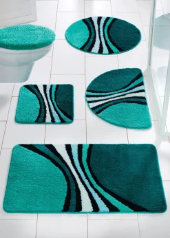 Alfombrilla de baño con rayas