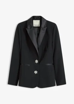 Americana con botones decorativos