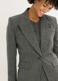 Americana de estilo tweed
