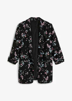 Americana larga estampada