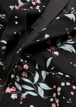 Americana larga estampada