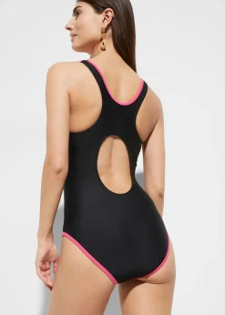 Bañador deportivo con espalda cruzada