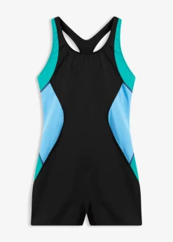 Bañador deportivo de material de secado rápido con perneras