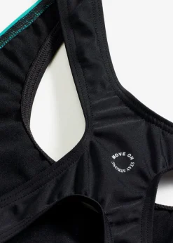 Bañador deportivo de material de secado rápido con perneras