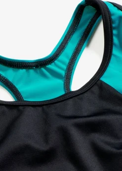 Bañador deportivo de material de secado rápido con espalda nadadora