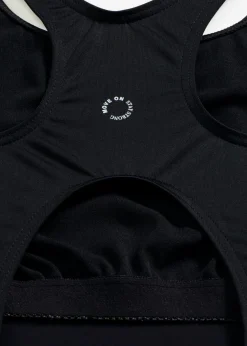 Bañador deportivo de material de secado rápido con espalda nadadora