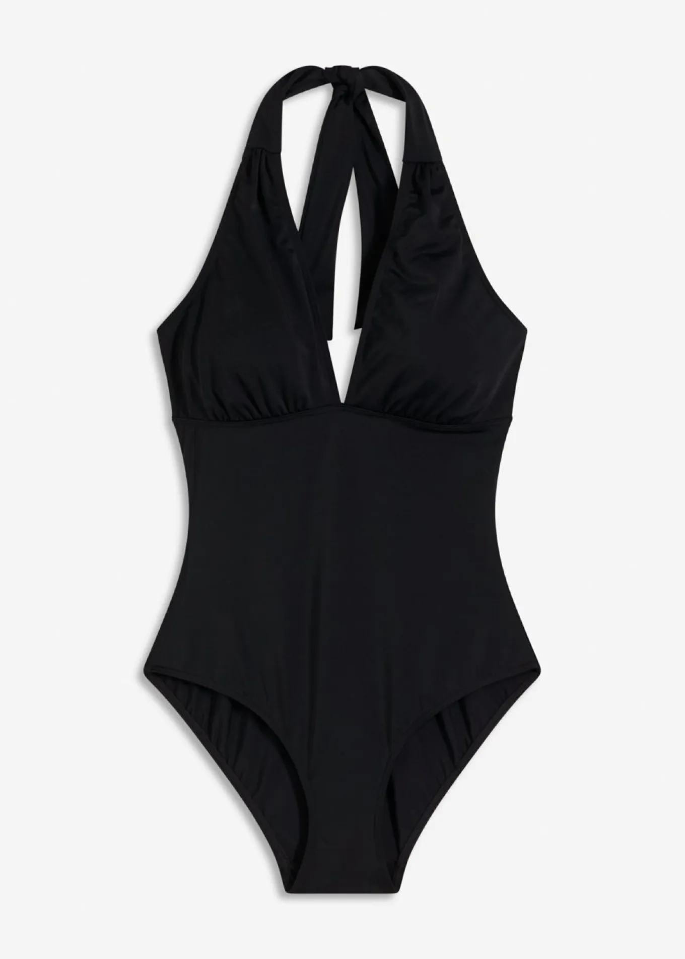 Bañador halter con profundo escote en V